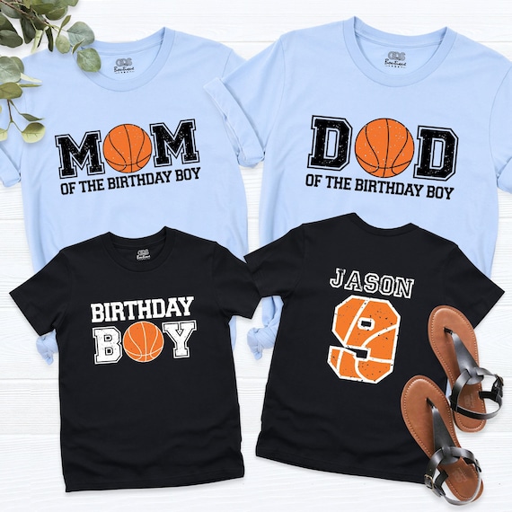 Birthday Boy Basketball Shirt, Family Matching Basketball Birthday Shirt, Birthday Boy Shirt, Basketball Matching Family Tee, Birthday Gift