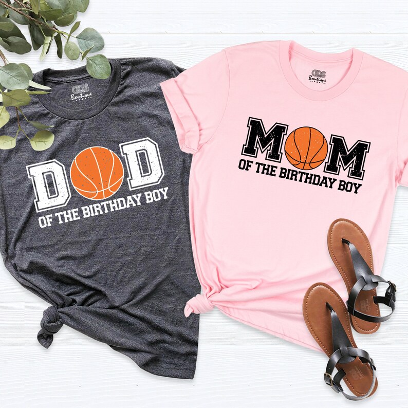 Birthday Boy Basketball Shirt, Family Matching Basketball Birthday Shirt, Birthday Boy Shirt, Basketball Matching Family Tee, Birthday Gift bild 8