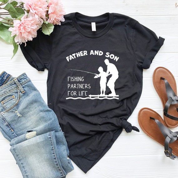 Buy Dad Fishing Shirt, Dad and Son Angling Shirt, Family Fishing Shirt,  Fisherman Gifts, Dada T-shirt Online in India 