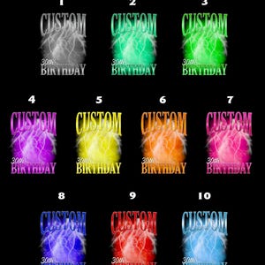 Custom Birthday Photo Name Shirt Personalized bootleg Birthday Party Tee Birthday Shirts Custom Face Birthday Tshirt, Birthday Face Name Tee image 8