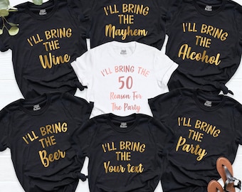 50th Birthday Shirt Funny Birthday Group Shirts Birthday - Etsy