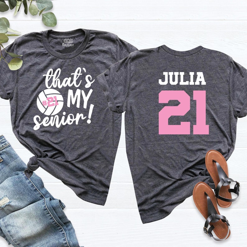 Senior Volleyball Mom Shirt, Volleyball Senior Night Tee,