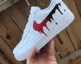 nike drip logo shoes