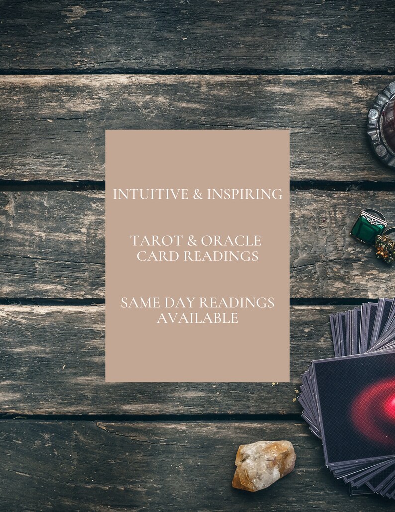 6 Month Tarot Card Spread Tarot and Oracle Card Deck Etsy