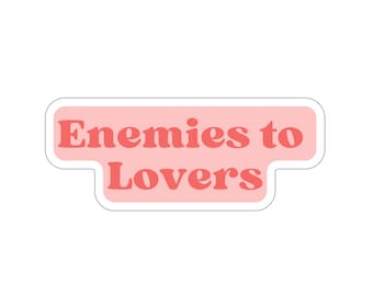 Sticker vinyle Trope livre d'Enemies to Lovers
