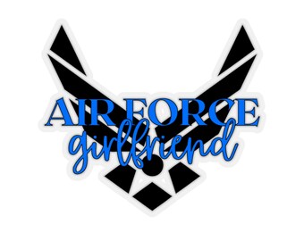 Air Force Girlfriend Sticker