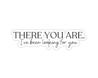 ACOTAR Rhysand Feyre Quote Sticker - Sarah J Maas Vinyl Decal