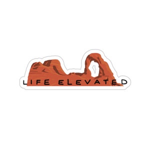 Life Elevated Utah Arches Red Rock Sticker