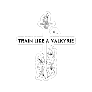 Allenati come un adesivo ACOTAR Valkyrie