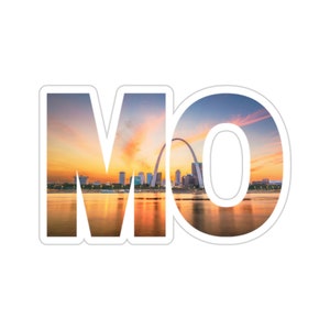Missouri State Abbreviation Sticker