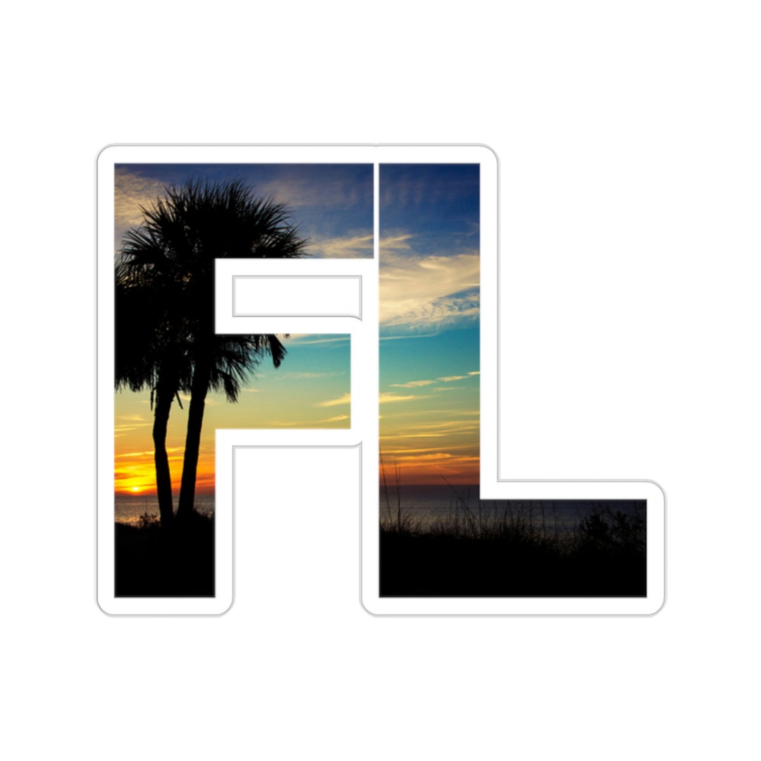 Stuart Florida Sticker Florida State Beach Sticker - Etsy