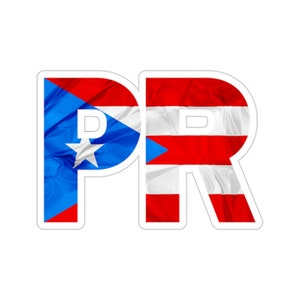 Puerto Rican Flag Sticker