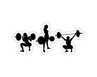 Trucker-bear Weightlifting Sticker - Etsy