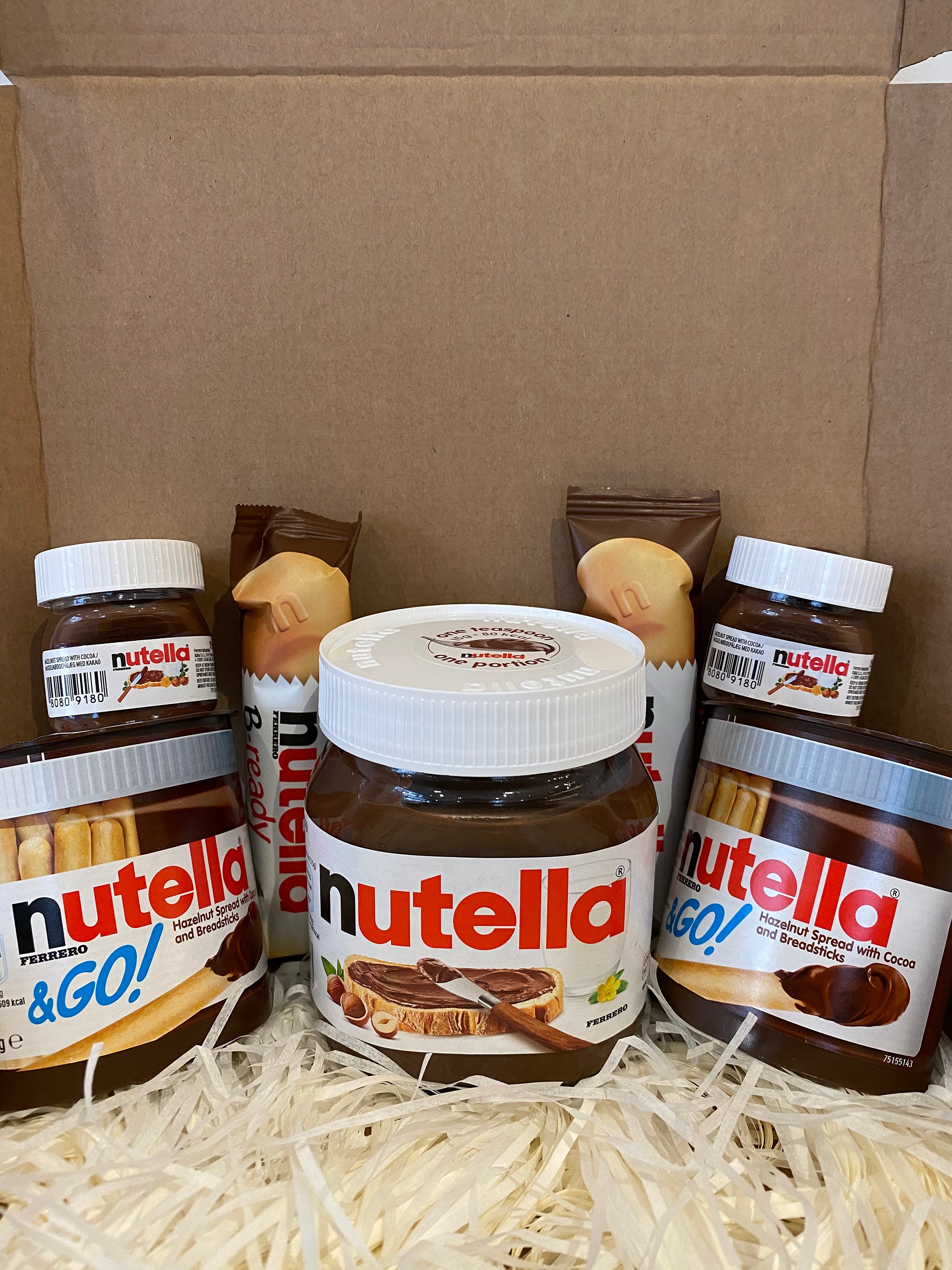 Nutella Chocolate Hamper Large Nutella Gift Box Nutella | Etsy