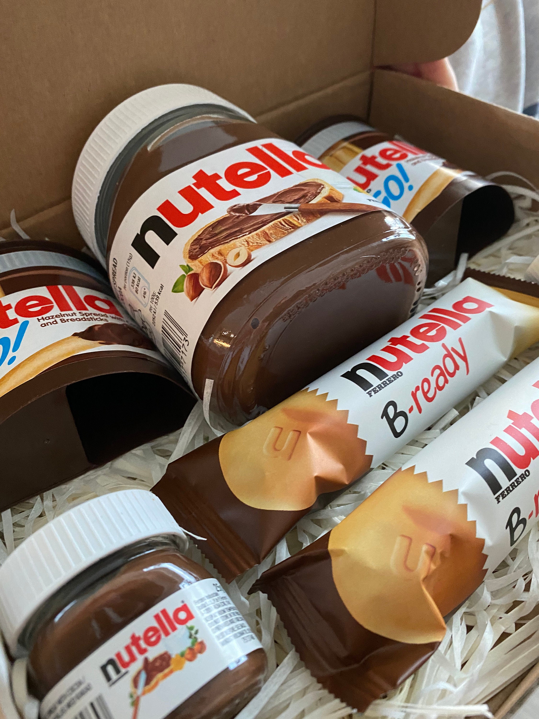 Nutella Chocolate Hamper Large Nutella Gift Box Nutella Etsy