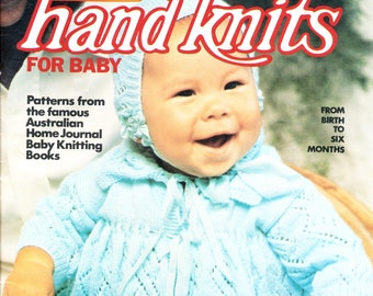 SELECTION OF VINTAGE baby knits - downloadable pattern booklet - beautiful knitting patterns for baby