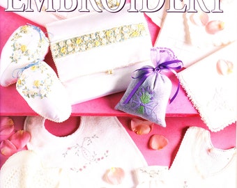 RIBBON EMBROIDERED ROSES - just one of a multitude of projects to keep your hands busy