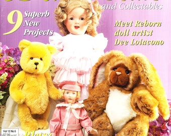 MIXTURE OF DOLL and bear projects - 9 projects in all