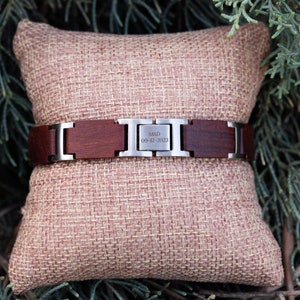Op maat gemaakte gegraveerde armband voor heren – Het perfecte 5-jarig jubileumcadeau voor vriend of gepersonaliseerde cadeaus voor hem