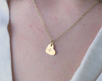 Gegraveerde ketting met naam, initiële ketting | Gepersonaliseerd cadeau voor haar, handgemaakte sieraden, kerstcadeaus