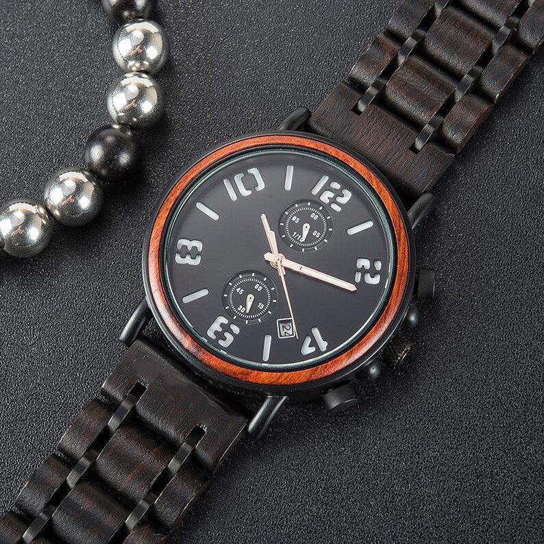 Engraved Watch Mens Watch personalized Gift Wood Watch Etsy