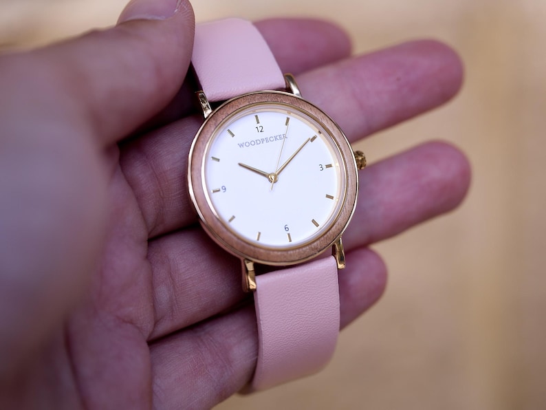 Reloj grabado / Relojes para mujer, regalo personalizado para ella, regalo para novia, regalo de aniversario, regalo personalizado para ella imagen 9