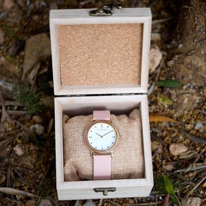 Reloj grabado / Relojes para mujer, regalo personalizado para ella, regalo para novia, regalo de aniversario, regalo personalizado para ella imagen 7