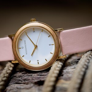 Reloj grabado / Relojes para mujer, regalo personalizado para ella, regalo para novia, regalo de aniversario, regalo personalizado para ella imagen 6