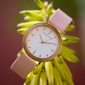 Reloj grabado / Relojes para mujer, regalo personalizado para ella, regalo para novia, regalo de aniversario, regalo personalizado para ella imagen 8