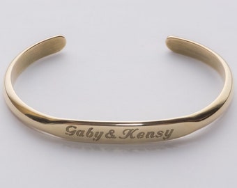 Gourmette enfant Chouski - bracelet - gourmette dorée - gourmette argentée - Personnalisable -