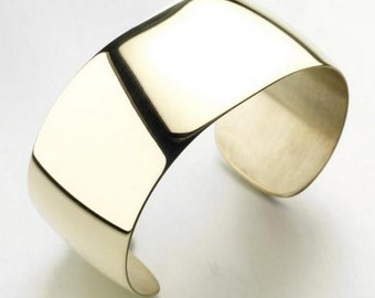 Chouski cuff - silver-gold-brushed - Customizable