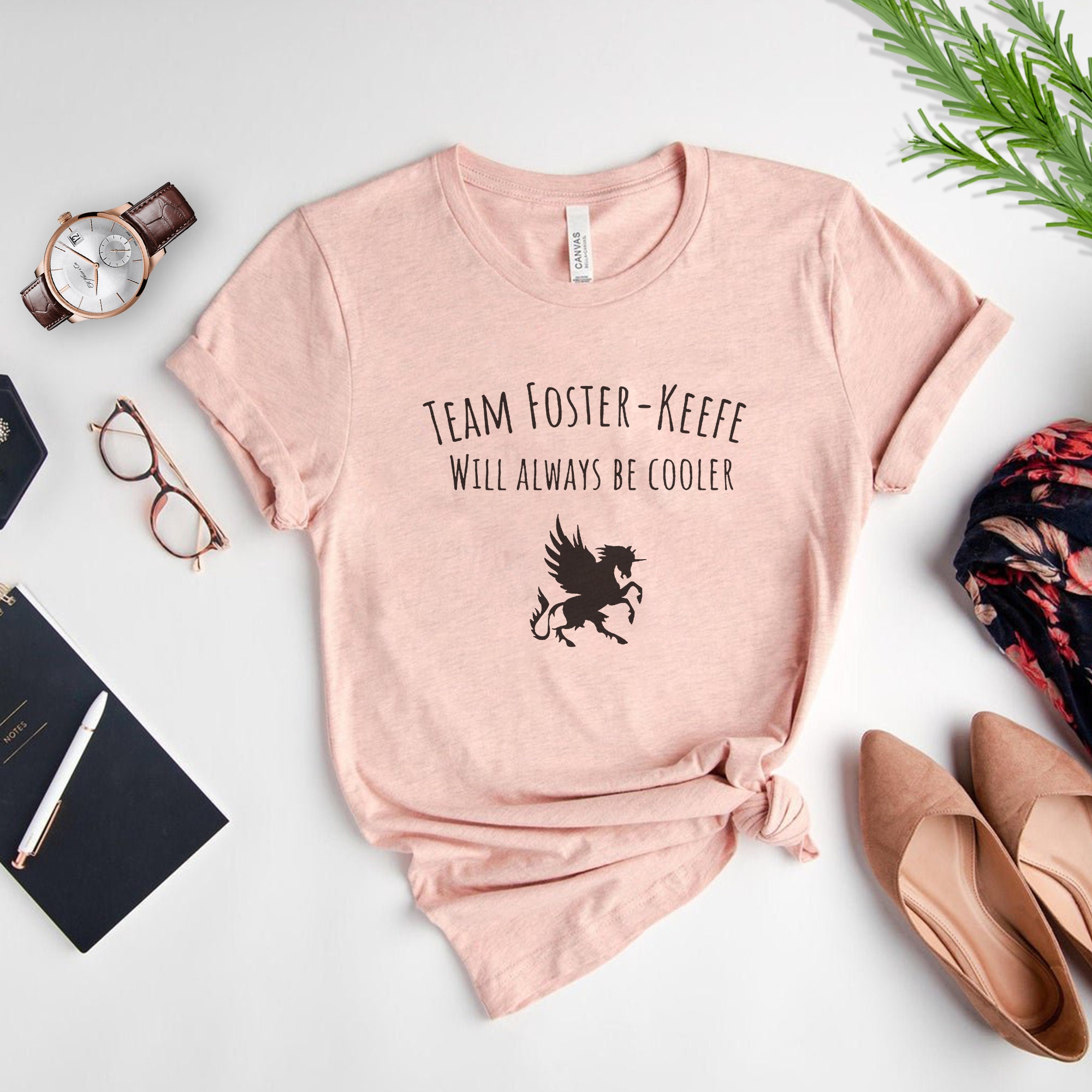 Team Foster Keefe Shirt Keeper Of The Lost Cities Black Etsy