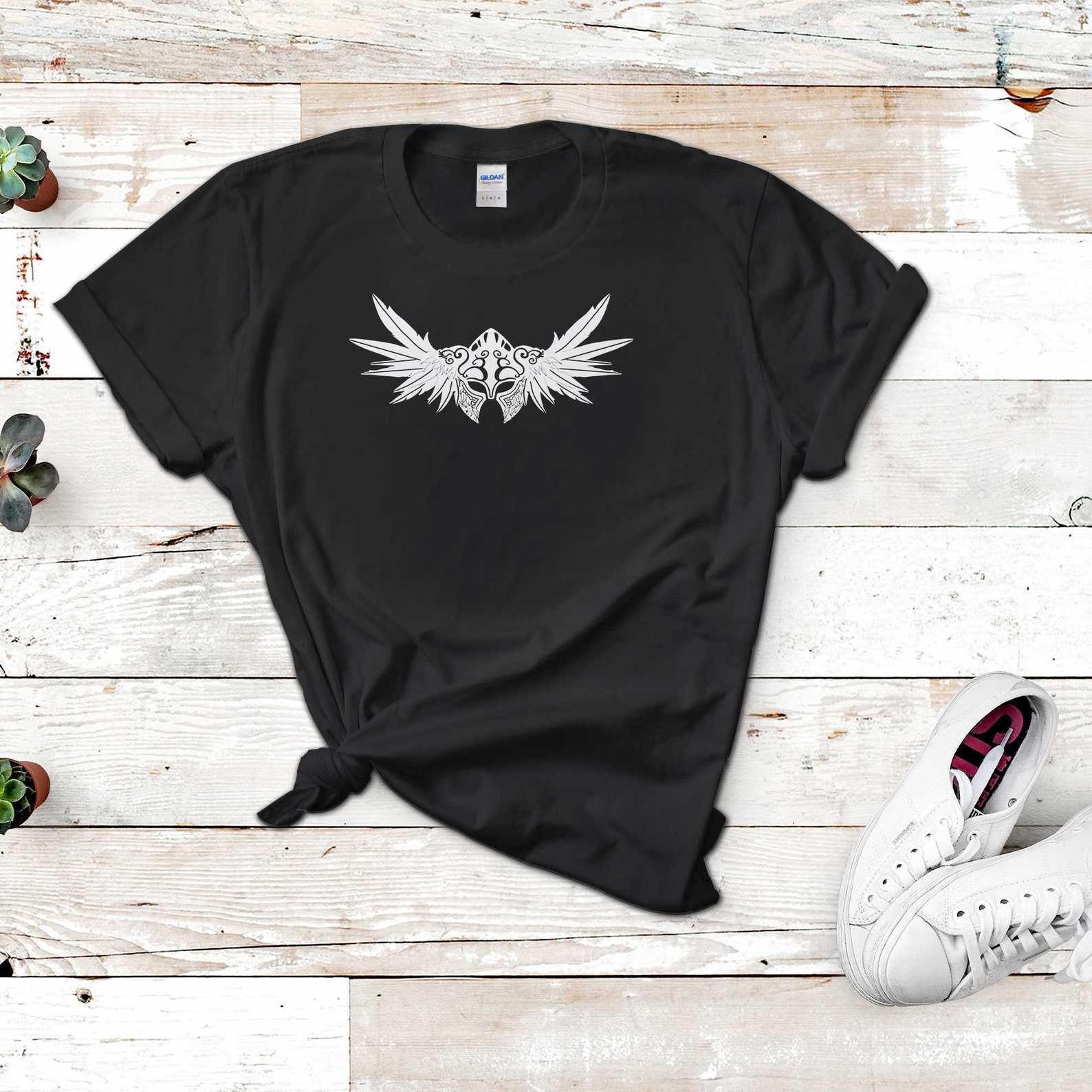 Valkyrie Shirt New Asgard Shirt Valkyrie Feathered Helmet | Etsy