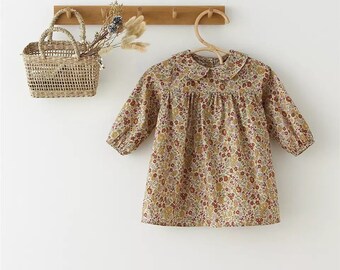Robe Fille Patron Etsy