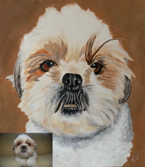 Personalized Pet Portrait Etsy