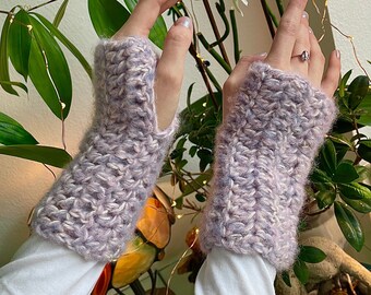 PDF basic fingerless gloves crochet pattern