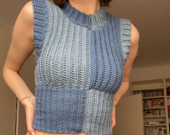 Bestie Vestie crochet top pattern