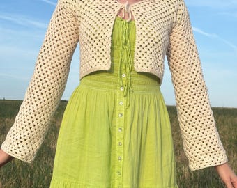 Masha top cardi crochet pattern PDF (digital item!)