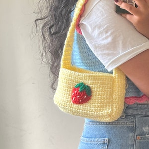 Tutti Frutti Crochet Pattern, Crochet Bag Pattern, Fruit Bag - Etsy