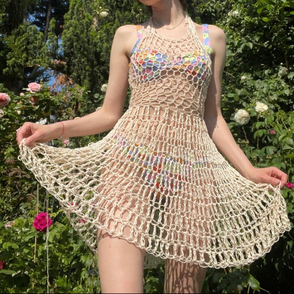 Patrón de vestido de crochet Ilayda pdf