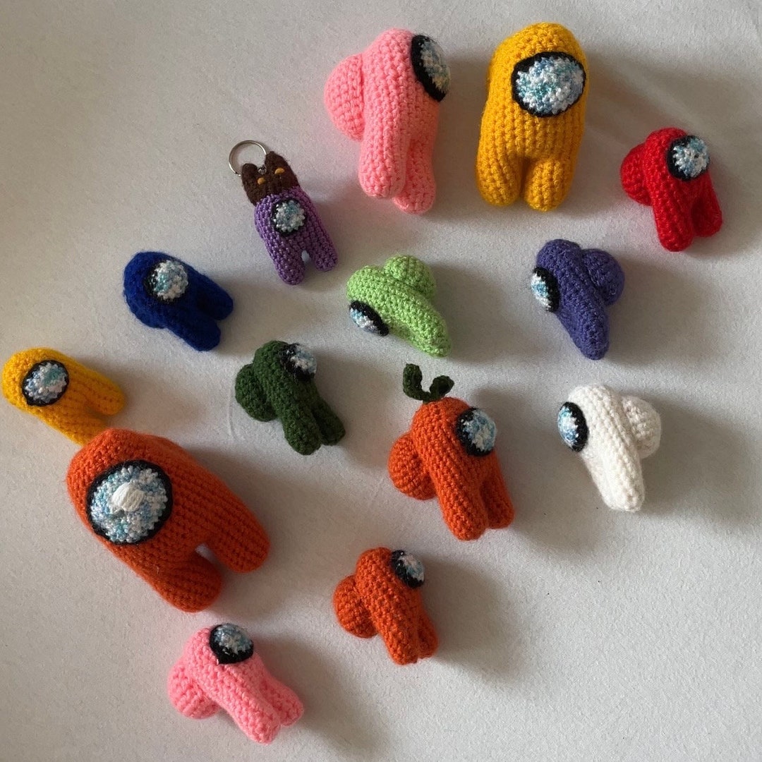 Crewmate, Computer Game Figure, Crochet Doll, Amigurumi - Etsy