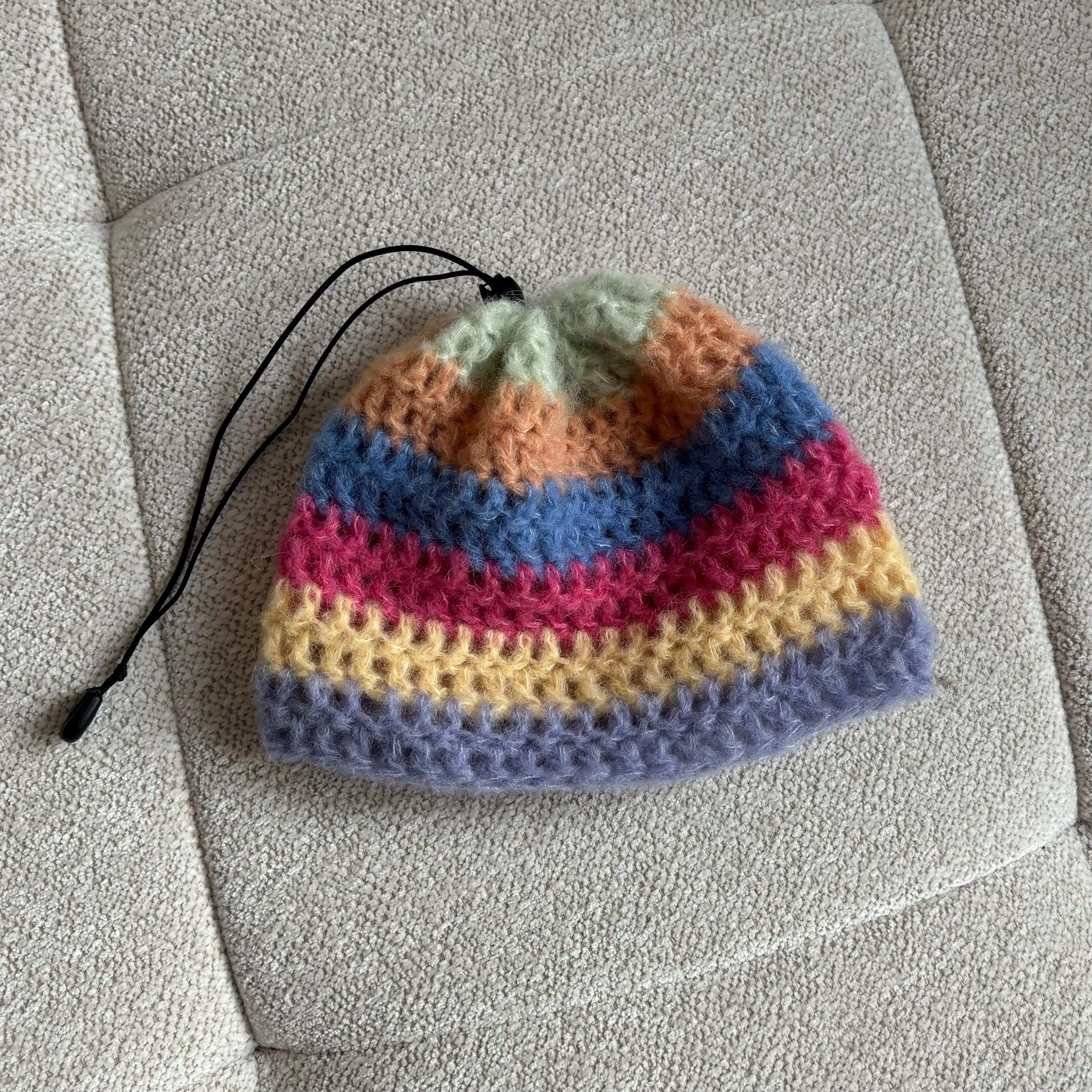 Striped Cinch Hat - Etsy