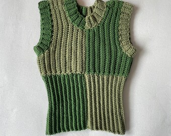 Bestie Vestie crochet top vest