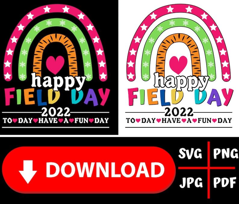 Happy Field Day 2022 SVG Field Day 2022 school Field Day Etsy