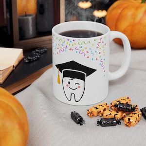 Coffee Cup by Dental| Perfect Gift for Dentists | Unique Dental Mug | Great for Dental Offices & Dental Professionals