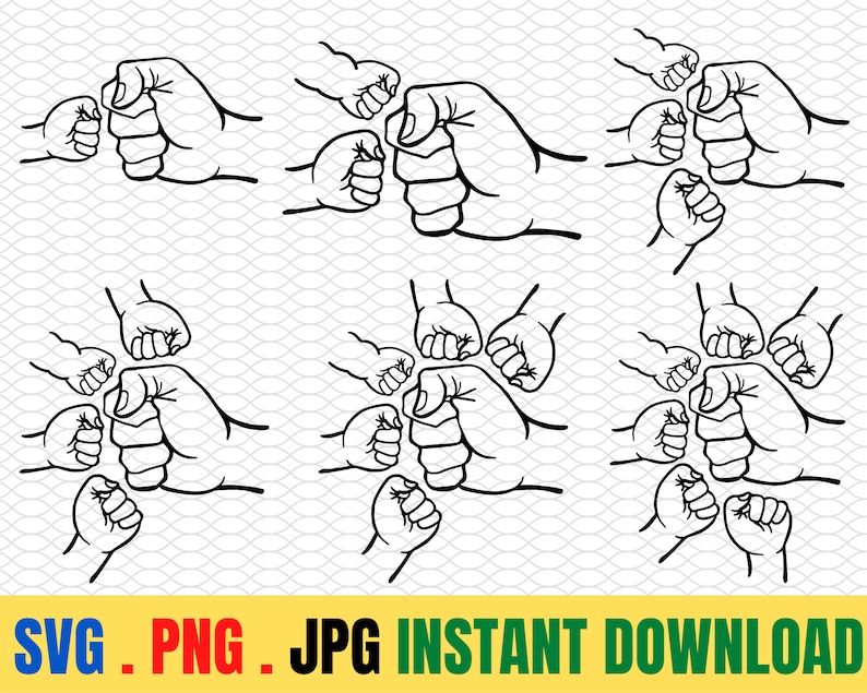 Father's Day Fist Bump Set
