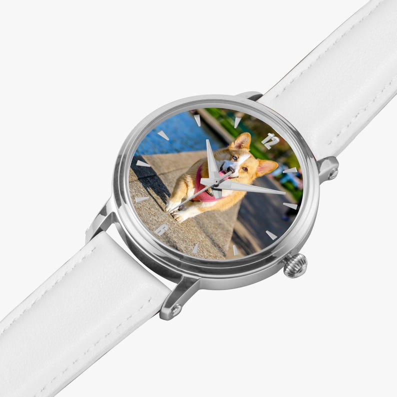 Personalized Photo Automatic Watch for Men and Women, Custom Picture Watch Gift