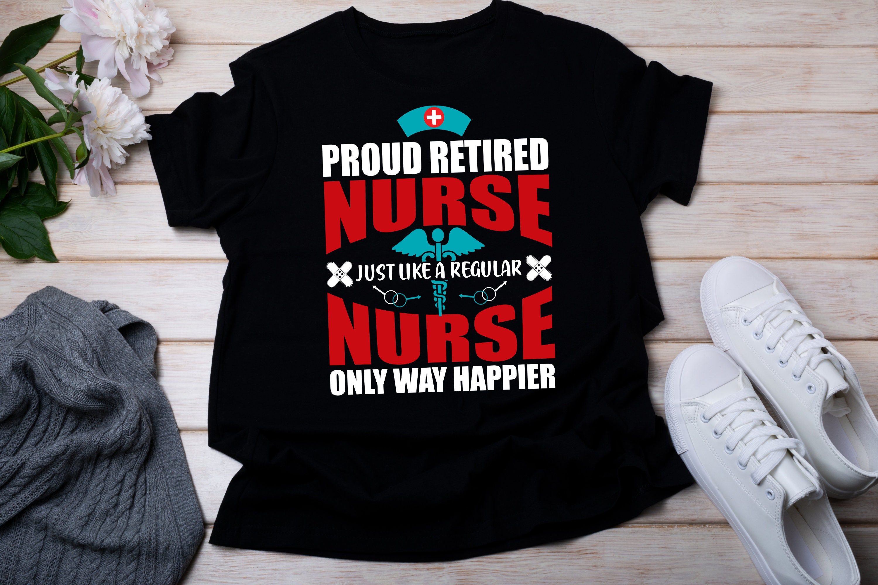 Retired Nurse 2022 Shirt, Retirement Gift for Nurse, A Nursing Legend Has Retired, Retro Retired Nurse Tee, Funny Retired Shirt for Nurse