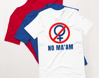 No Maam Shirt Front and Back Al Bundy Married with Children t-Shirt Polk High 90s TV Tshirt 90s College Unisex t-shirt