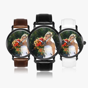 Photo Personalized Automatic Watch Gift for Unisex Special Occasions